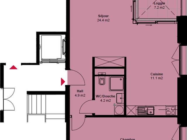 Apartment mieten in Nyon, District de Nyon