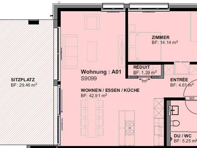 Apartment mieten in Mosnang, St. Gallen