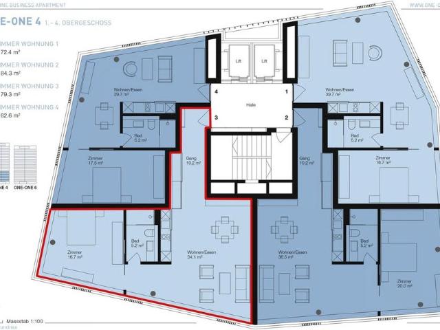 Apartment mieten in Cham, Zug