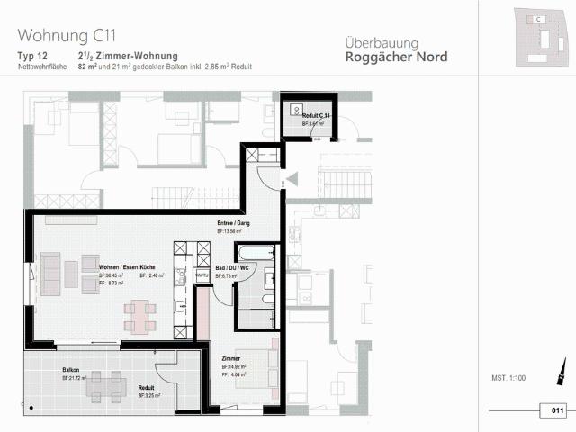 Apartment mieten in Mühlau, Aargau