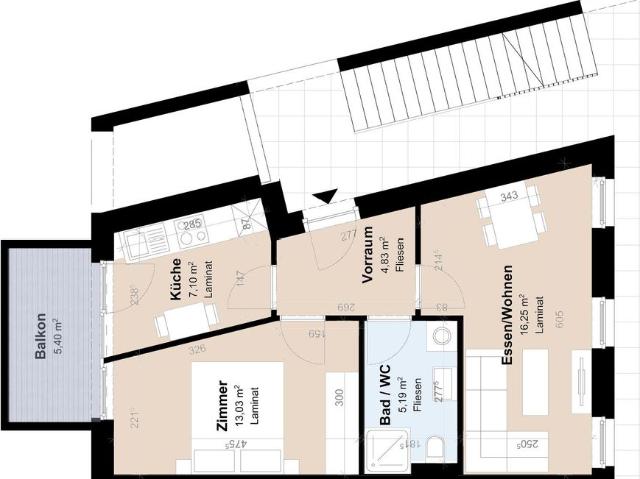 Apartment mieten in Wetzelsdorf, Gersdorf-Feistritz