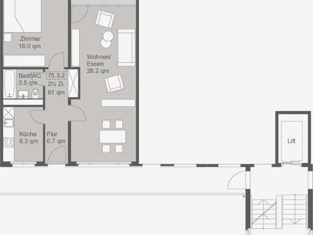 Apartment mieten in Einigen, Zürich