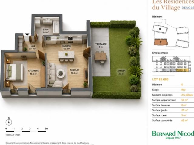 Wohnung kaufen in Denges, Waadt