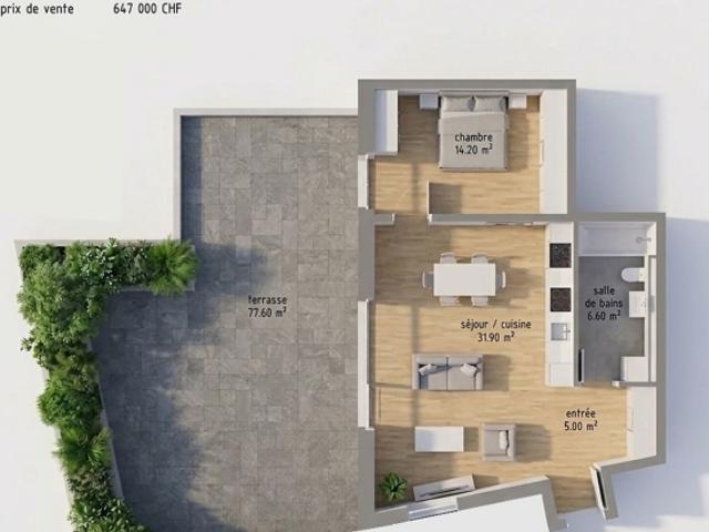 Wohnung kaufen in Les Mayens-de-Sion, Wallis