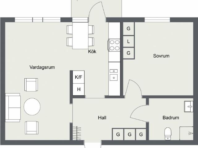 Lägenhet hyra i Skultorp, Västra Götalands län