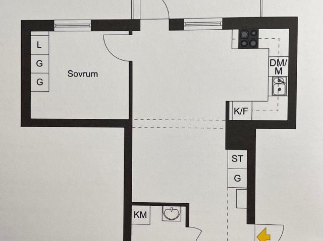Lägenhet hyra i Norrmalm, Botkyrka