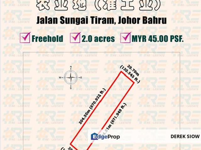 Warehouse for sale in Johore Bahru, Johor