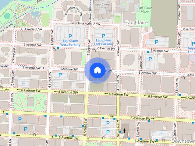 Apartment for rent in Eau Claire, Calgary