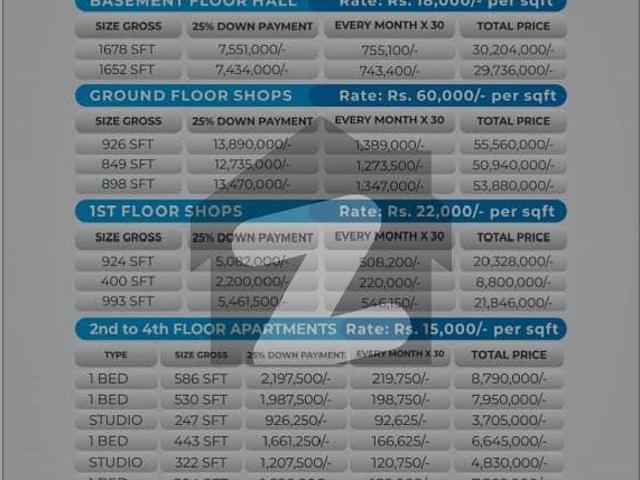 Apartment for sale in Lahore