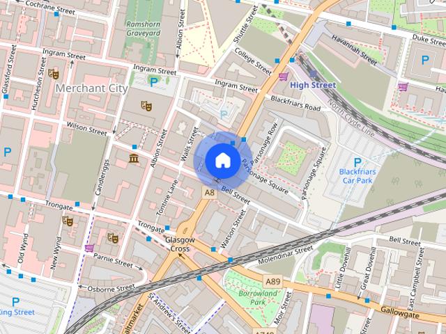 Apartment for rent in Merchant City, Scotland