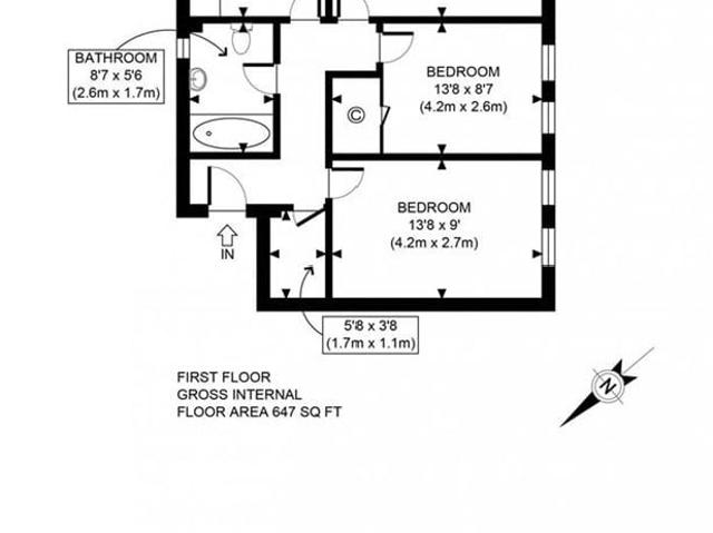 Apartment for rent in Queen's Park, Greater London