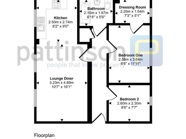 Flat for sale in Ashington, Northumberland