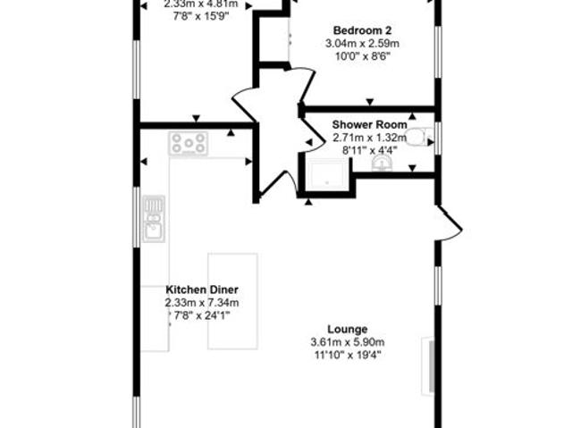 Flat for sale in Newton-on-the-Moor and Swarland, Swarland