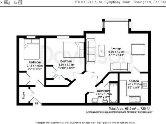 Flat for sale in Ladywood, West Midlands