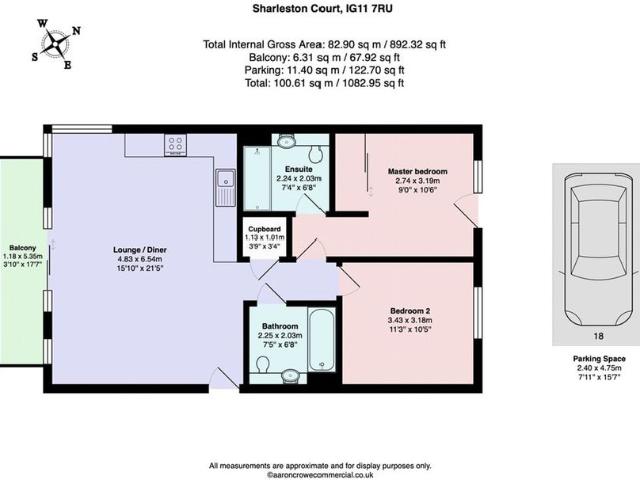 Apartment for rent in Greater London