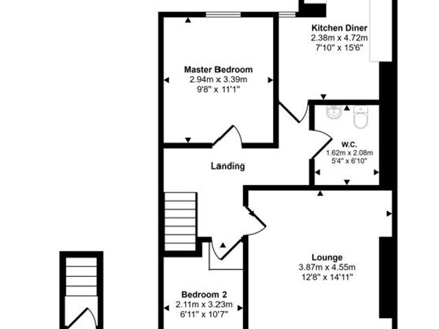 Apartment for rent in Cauldwell, South Shields