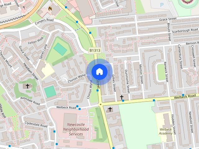 Apartment for rent in Byker, Tyne And Wear