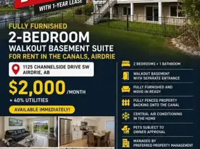 Apartment for rent in Airdrie, Alberta
