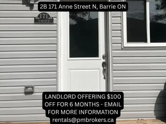 Apartment for rent in Barrie, Ontario