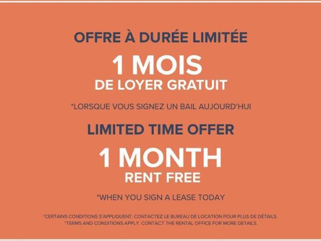 Apartment for rent in Brossard, Quebec