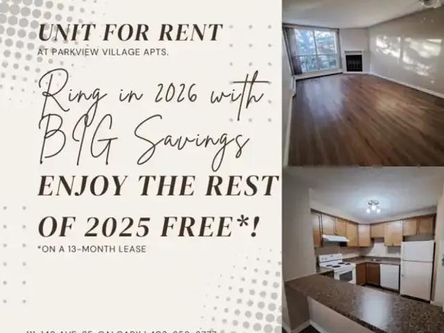 Apartment for rent in Northwest, Alberta