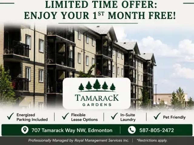 Apartment for rent in Wedgewood, Alberta