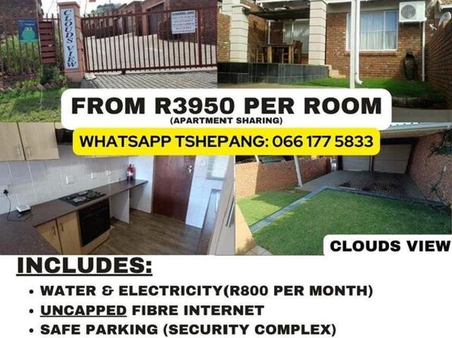 Apartment for rent in Bloemfontein, Free State