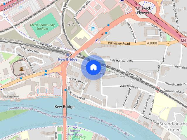 Apartment for rent in London Borough of Hounslow, Strand