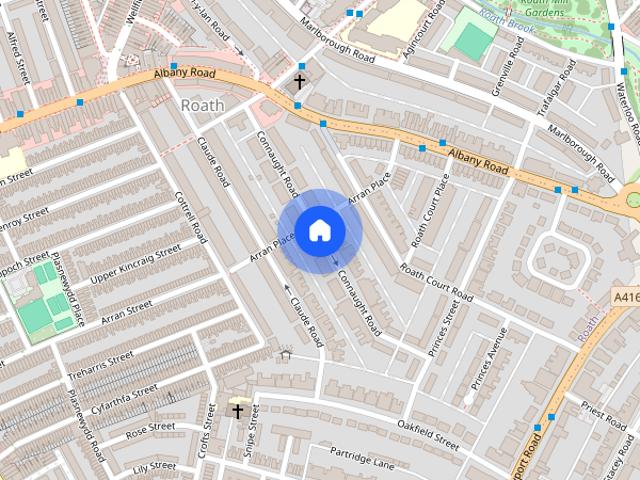 Apartment for rent in Plasnewydd, Falcon Lodge