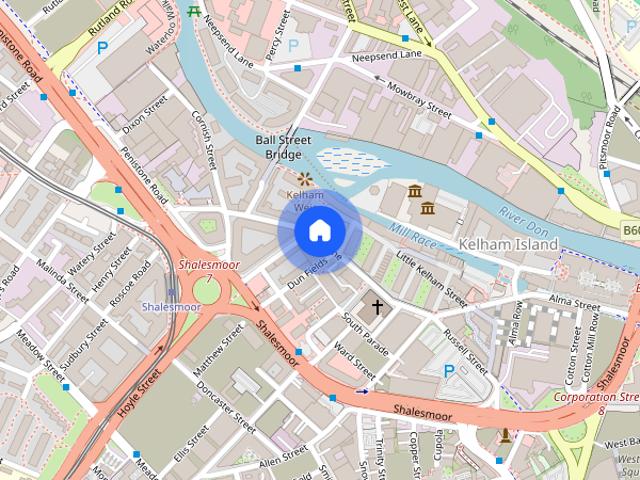 Apartment for rent in Neepsend, Kelham