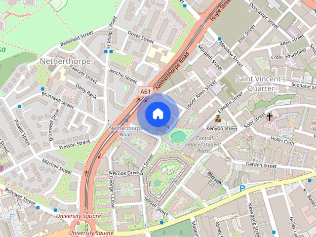 Apartment for rent in Saint George's, Netherthorpe