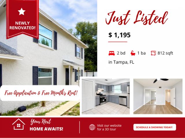 Apartment for rent in Tampa, Florida