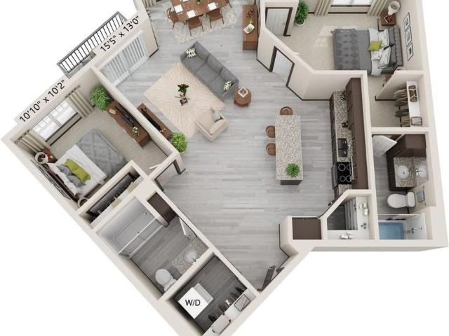Apartment for rent in Saint Michael