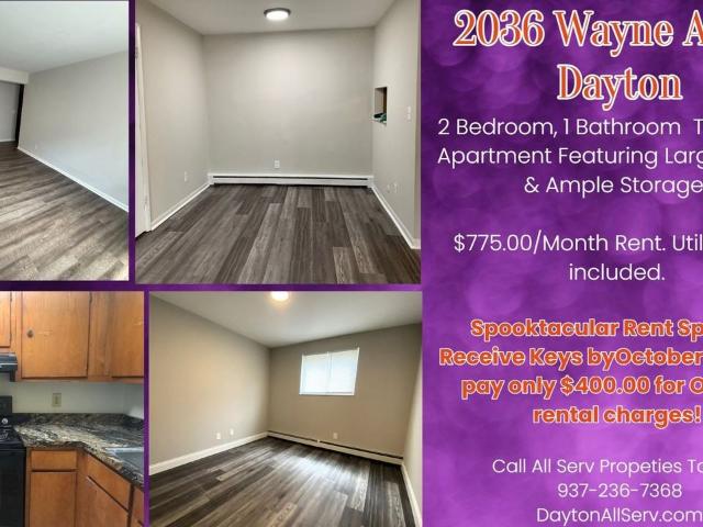 Apartment for rent in Dayton, Ohio