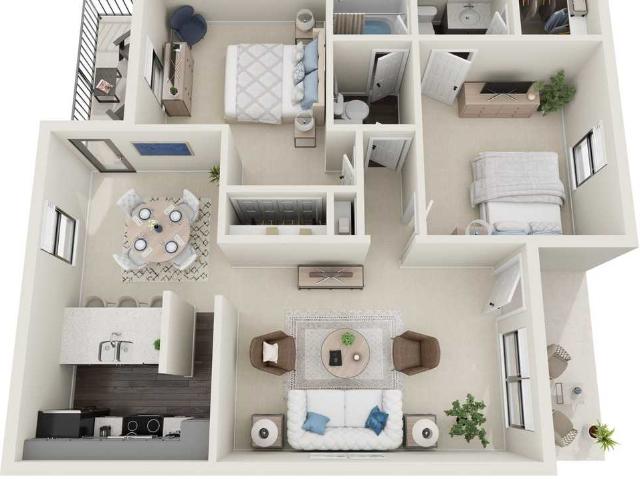 Apartment for rent in Denton, Texas