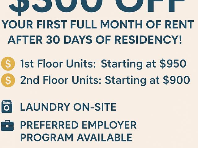 Apartment for rent in Navarro, Texas