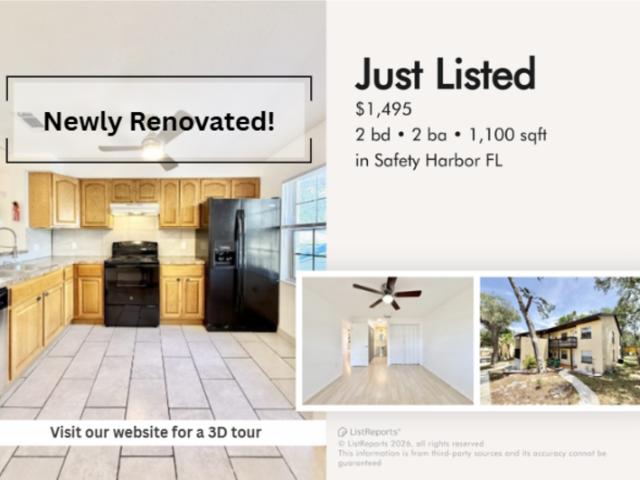 Apartment for rent in Safety Harbor, Florida