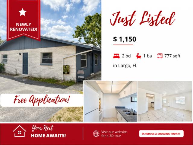 Apartment for rent in Largo, Florida