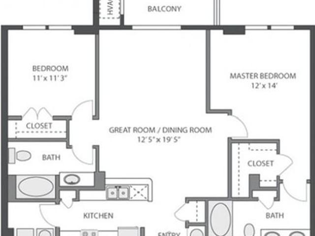 Apartment for rent in Woodridge, Illinois