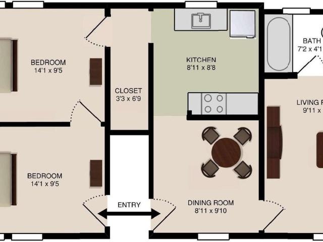 Apartment for rent in State College, Centre County