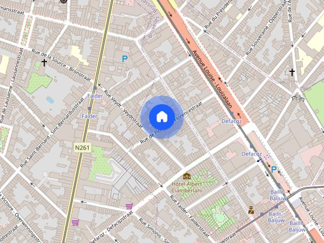 Appartement location à Bruxelles - Brussel, Ixelles - Elsene