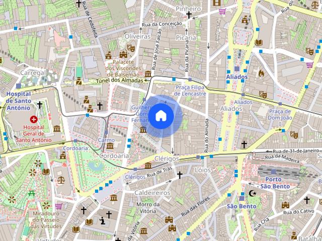 Apartamento alugar em Porto, Cedofeita
