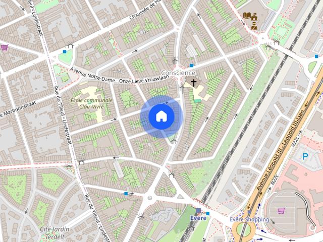 Appartement location à Evere, Bruxelles
