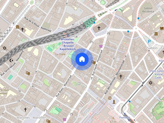 Appartement location à Brussel, Bruxelles