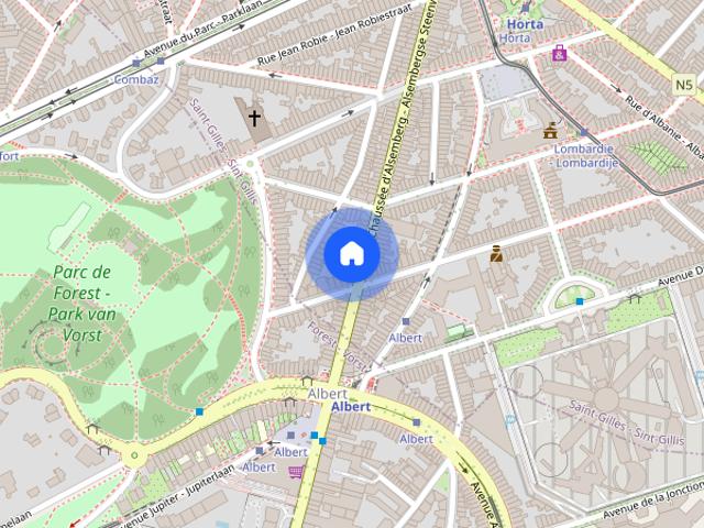 Appartement location à Saint-gilles, Bruxelles