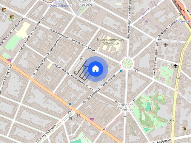 Appartement location à Tenbosch - Tenbos, Ixelles - Elsene