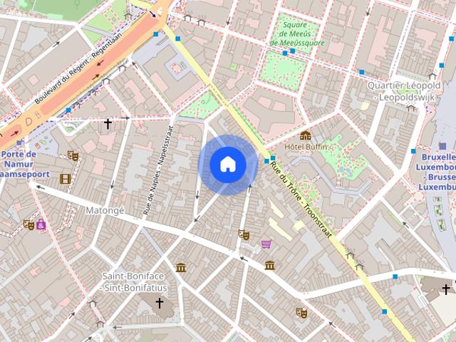 Appartement location à Matongé, Ixelles - Elsene
