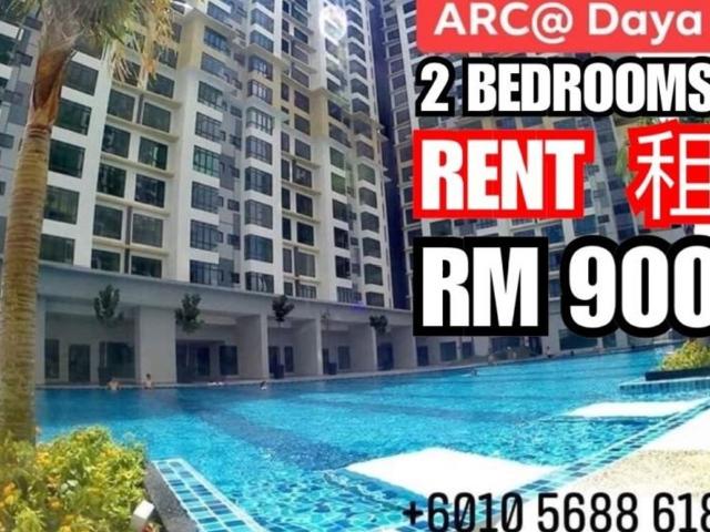 Apartment for rent in Kampung Ah Siang, Johor Bahru