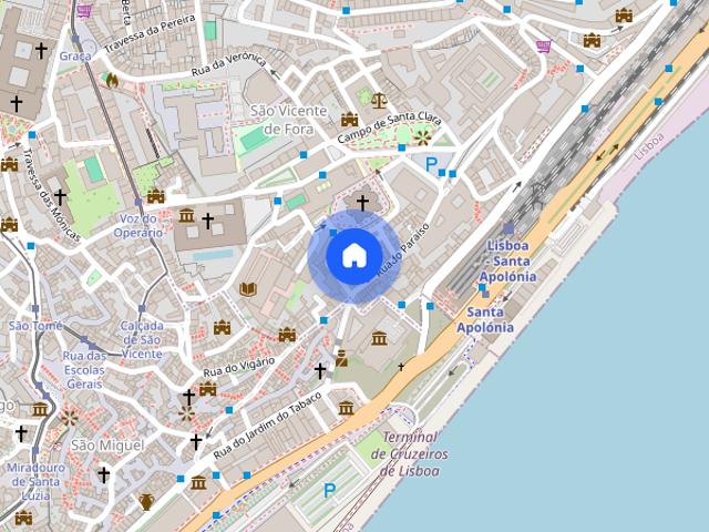 Apartamento alugar em São Vicente de Fora, Lisboa