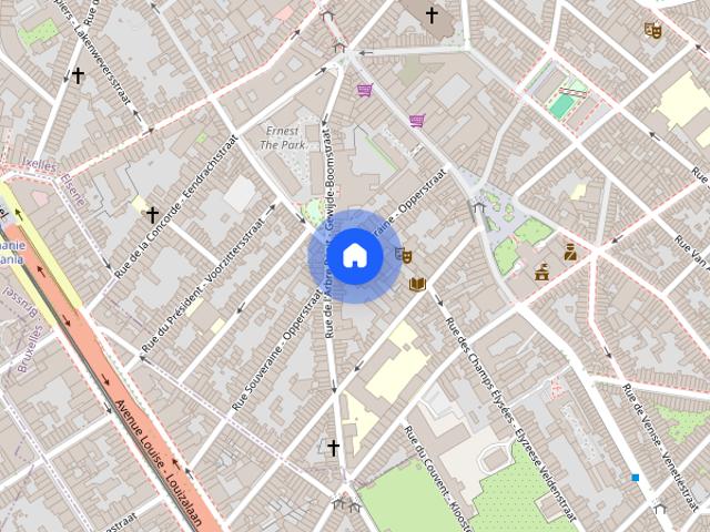 Appartement location à Saint-Boniface - Sint-Bonifatius, Ixelles - Elsene